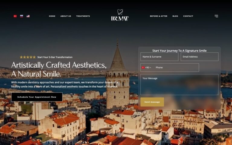 Dr. MAT International web sitesi
