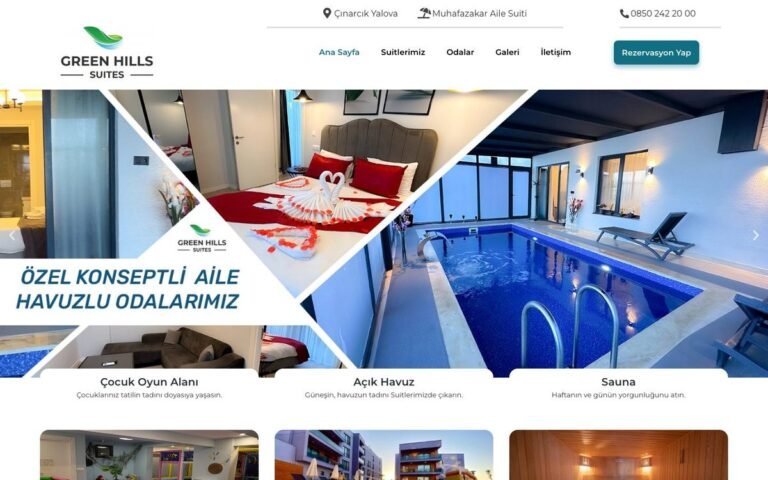 Green Hills Suites web sitesi