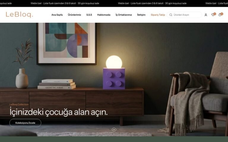 Le Bloq web sitesi